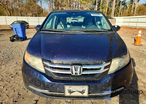 2015 Honda Odyssey Exl z USA, uszkodzony, nr VIN 5FNRL5H69FB059238